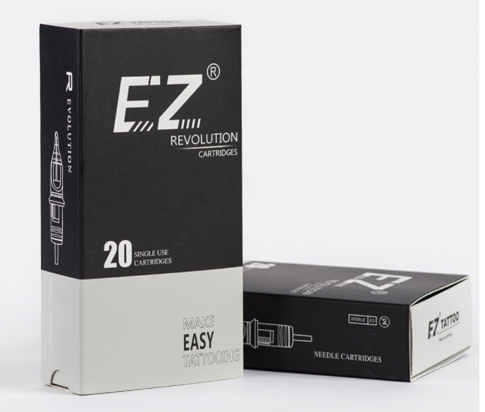 Картридж для тату 3RL текстура EZ Revolution 1203RL Extra Long Taper