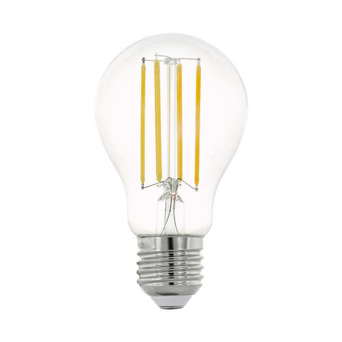 Лампа LED филаментная прозрачная Eglo CLEAR LM-LED-E27 8W 1055Lm 2700K A60 11755