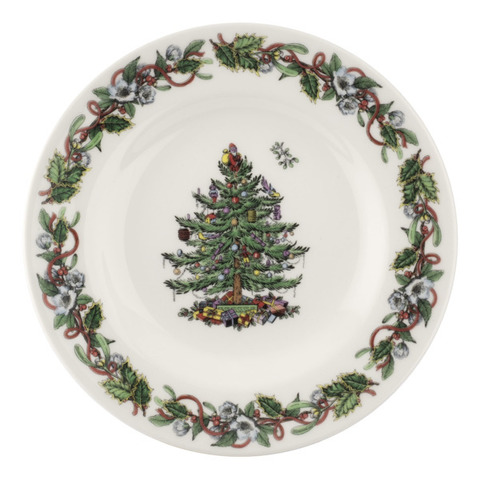 Тарелка пирожковая 15см Spode Рождественская ель Эксклюзив