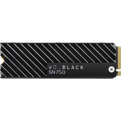 SSD диск WD 2TB WD_BLACK SN750 NVMe M.2 с теплоотводом