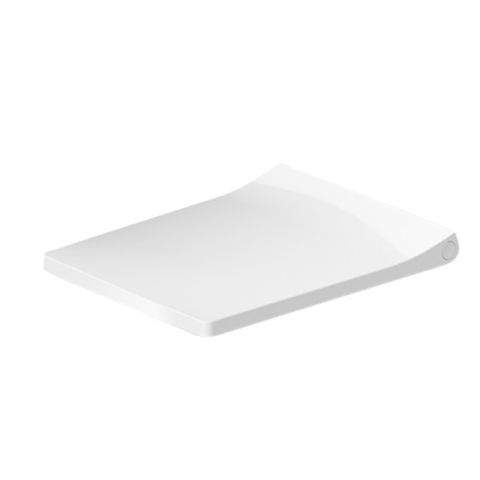 Duravit Viu Сиденье для унитазов 251109/219109 (c микролифтом), петли: нерж. сталь, цвет: белый 21190000
