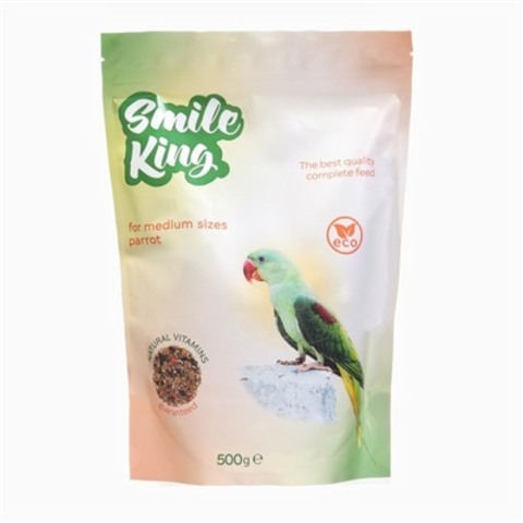 Smile King корм для средних попугаев 500 г