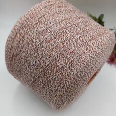 Меринос с ангорой Арт Tweed Mouline 830095 Фабрика Zegna Baruffa Светло Коричневый с белым мулине