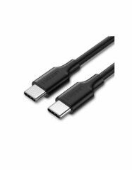 Кабель UGREEN US286 (50996) USB-C 2.0 Male To USB-C 2.0 Male 3A Data Cable 0.5м черный