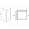Abber Sonnenstrand AG07120-S75 Душевой уголок, 120x75x195
