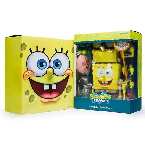 Фигурка Ultimate Super7 Spongebob Squarepants: Spongebob Squarepants