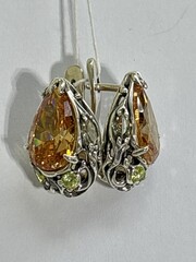Медея (серьги из серебра)