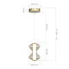 Светильник подвесной ST Luce Spine SL6136.203.01