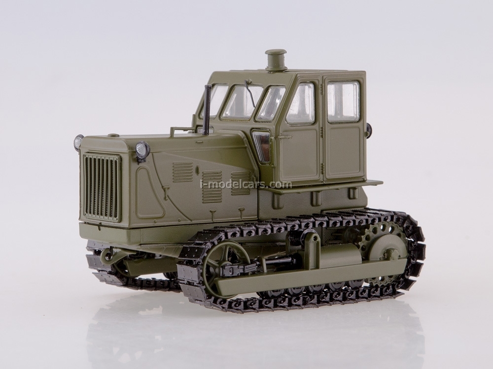 Tractor ChTZ-100 metal tracks khaki 1:43 Start Scale Models Tractor ChTZ-100 metal tracks khaki 1:43 Start Scale Models
