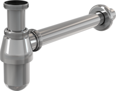 A431 Сифон для умыв метал д 32 накидная гайка 5/4