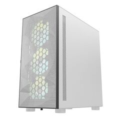 Корпус darkFlash DLM21 MESH, Без БП, mATX, белый, 2xUSB2, 1xUSB3, бок: закалённое стекло на шарнирах (DLM21-WH)