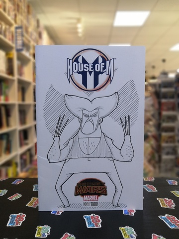 House Of M Vol 2 #1 (Blank Cover от Евгения Яковлева)