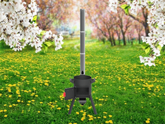 Печь для казана на 8 литров: Берель 360 NEW