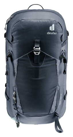 Картинка рюкзак туристический Deuter Trail Pro 33 Black/Shale - 6