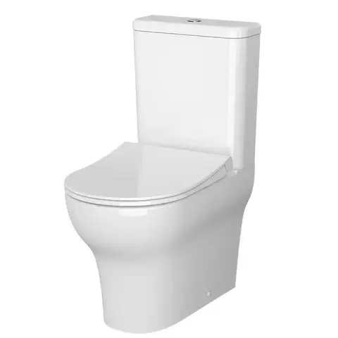 Vitra 9012B003-7226 Комплект: пристенный унитаз Zentrum 60 см + тонкое сиденье микролифт с функцией биде и встроенным смесителем