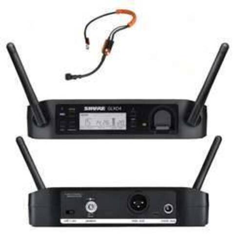 SHURE GLXD14E/SM31 цифровая радиосистема с головным микрофоном SM31FH, 2.4 GHz