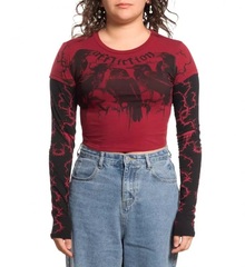 Лонгслив Affliction CROWS