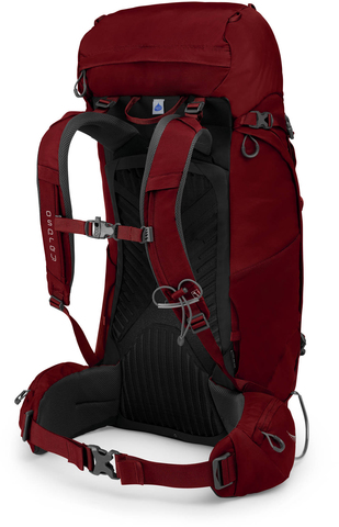 Картинка рюкзак туристический Osprey Kestrel 48 Rogue Red - 2