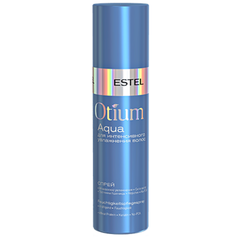 Спрей-кондиционер для увлажнения волос OTIUM AQUA Estel Professional, 200 мл