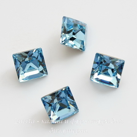 4428 Ювелирные стразы Сваровски Aquamarine (8х8 мм) ()