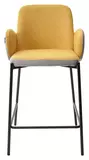 фото 4 Полубарный стул NYX (H=65cm) VF106 желтый / VF120 серый М-City на profcook.ru