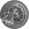 Art&Max AM-1780-Br Полотенцедержатель, 54 см Бронза