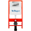 BelBagno BB5177CH-TOR/SC/BB026/BB081CR Комплект 3 в 1 Унитаз подвесной с сиденьем BelBagno UNO-TOR BB5177CH-TOR/SC + Система инсталляции 2 в 1 BelBagno BB026/BB081CR