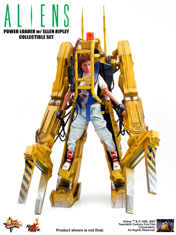 Aliens - Power Loader with Ellen Ripley Model Kit