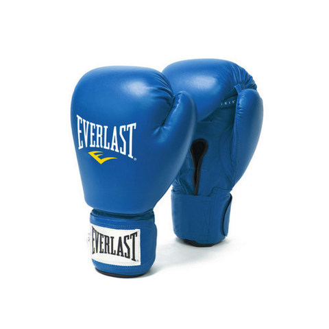 Перчатки любительские EVERLAST AMATEUR COMETITION PU синие