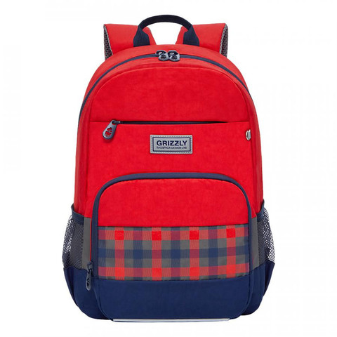 Çanta \ Bag \  Рюкзак школьный (/2 красный - синий) RB-155-1