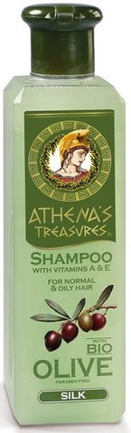 Шампунь с экстрактом оливы и шелком ATHENA'S TREASURES от Pharmaid