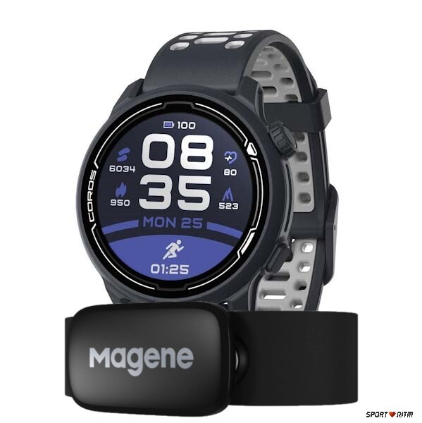 Coros Pace 2 Dark Navy Silicone HR (Magene H64)