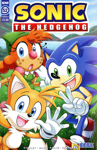 Sonic The Hedgehog Vol 3 #52 (Cover B)