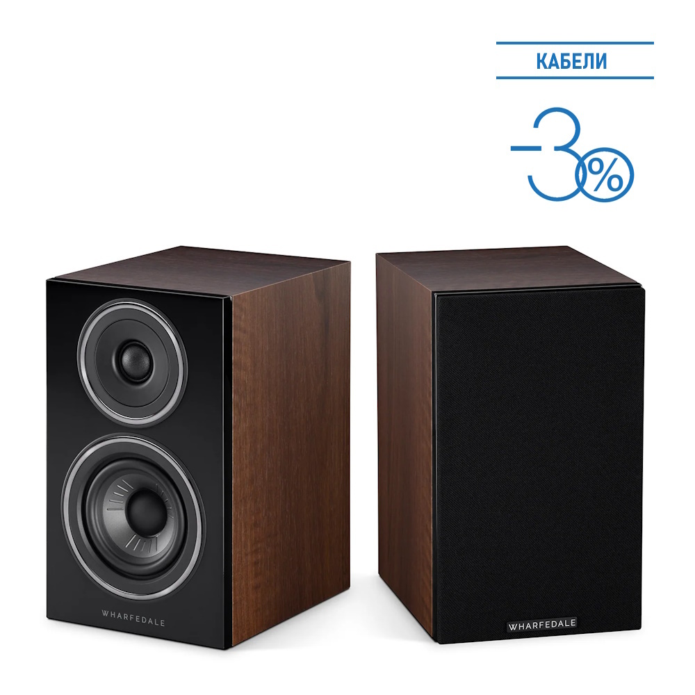 Полочная акустика Wharfedale Diamond 12.0 Walnut Pearl - купить по выгодной  цене | Rusinstall