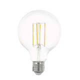 Лампа LED филаментная прозрачная Eglo CLEAR LM-LED-E27 8W 1055Lm 2700K G95 11756 1