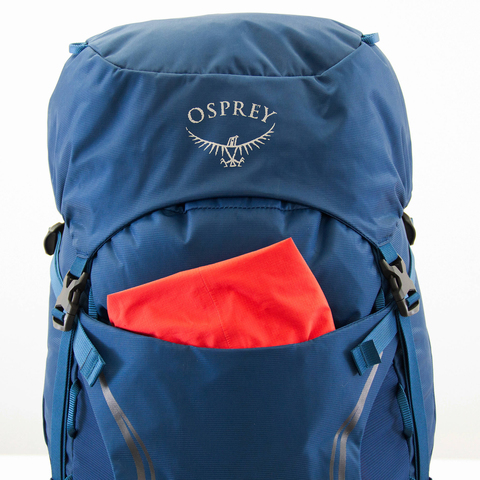 Картинка рюкзак туристический Osprey Kestrel 48 Rogue Red - 5