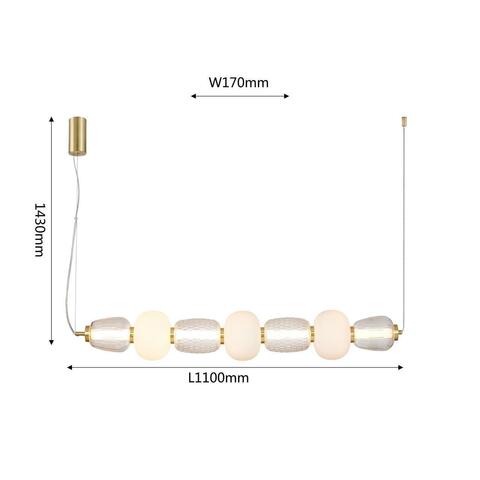 Подвесной светодиодный светильник Favourite Bella 4057-3P