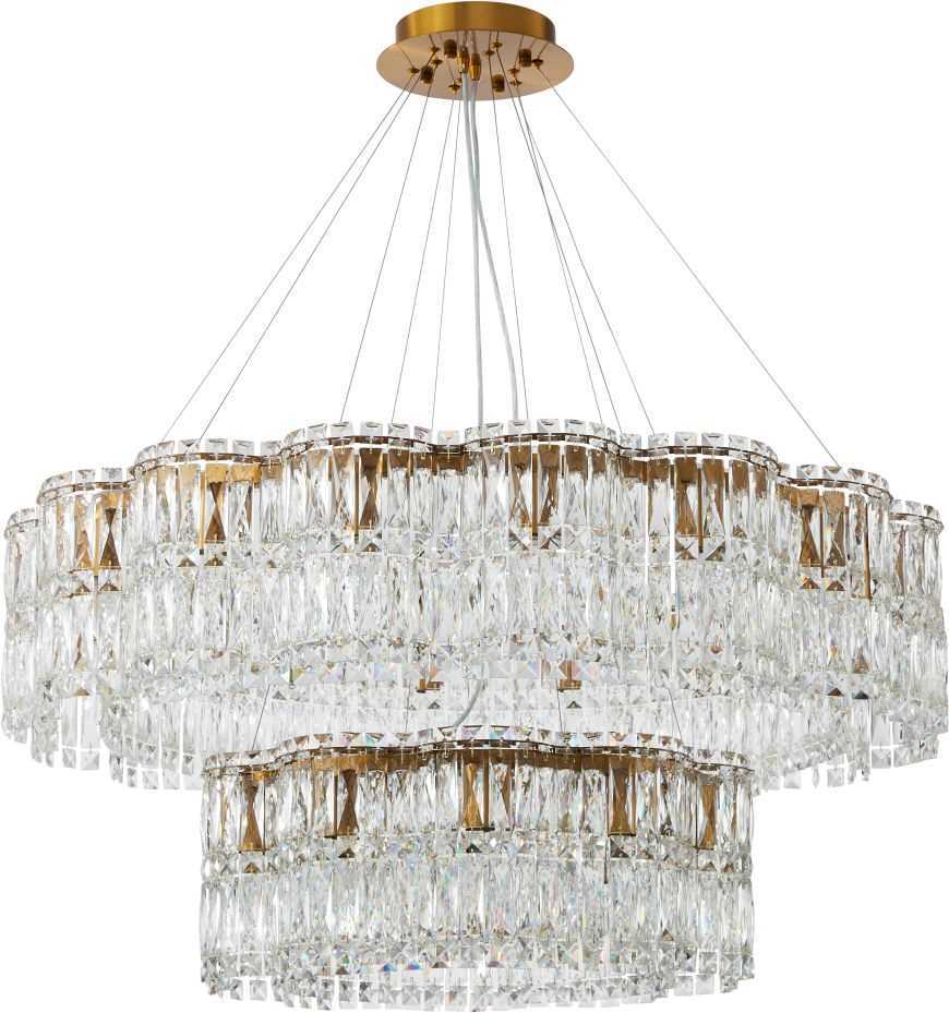 Люстра подвесная хрустальная 2174/05/26P Stilfort, серия Admire