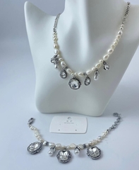 5336 - Браслет цепь с подвесками в стиле Alexander McQueen