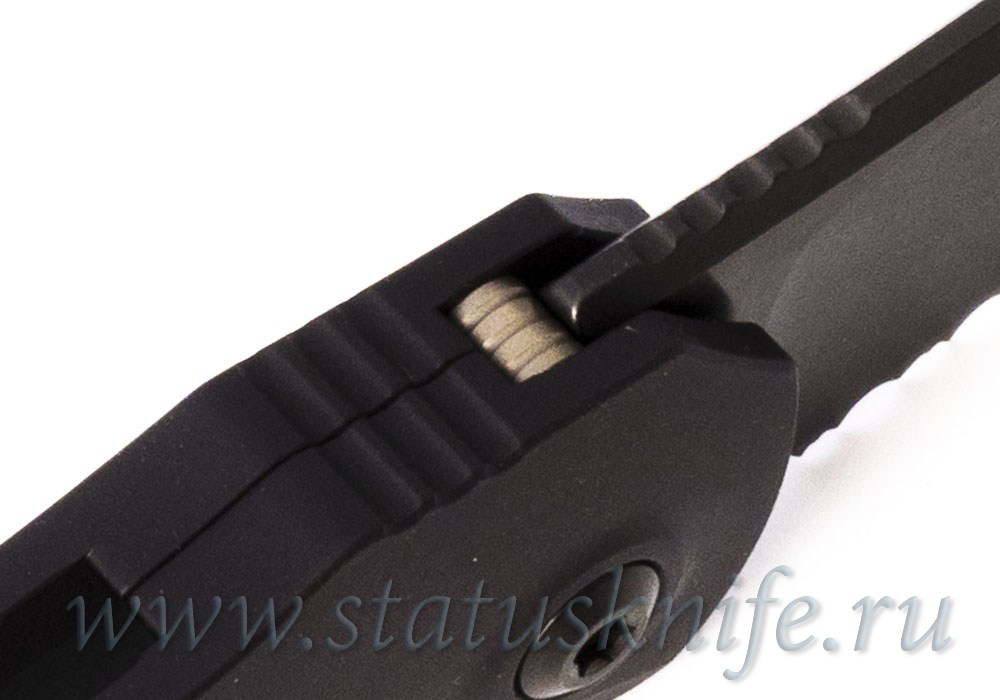 Нож Microtech Bastinelli 268A-3DLCTSH Brachial Serrated Shadow