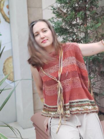 МК Топ и платье с лентами