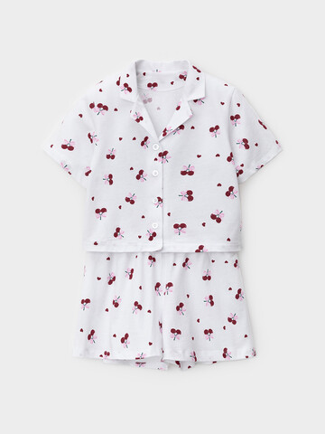 пижама  для девочки  МП 1667/белый Н254