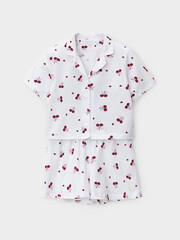 пижама  для девочки  МП 1667/белый Н254