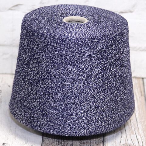 Лен с кашемиром (5%) и шелком (10%) Filati Naturali REGALE CHINE 2/28 бело-синий