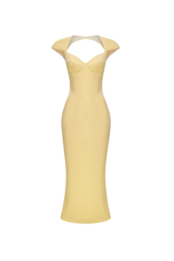 Платье миди из вискозного крепа