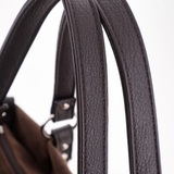 Сумка Саломея 185 эко-замша шоколад