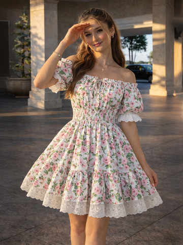 Сарафан платье летнее для девочки "Розочки"