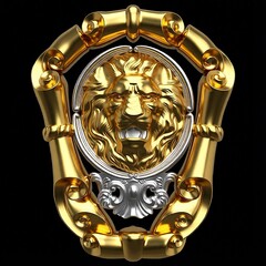 Силиконовый молд Геральдика Лев