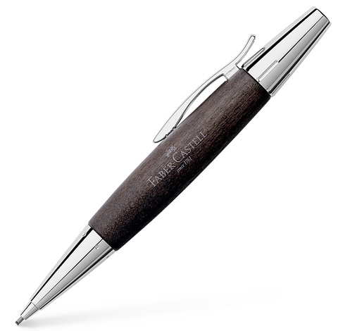 Механический карандаш Faber-Castell E-motion Pearwood Black (138383)