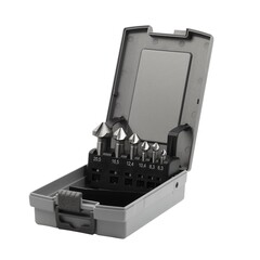 Набор зенковок 90° 6,3-20,5мм 3z HSS 6шт Bucovice(CzTool) 741806